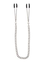 tweezers with chain silver