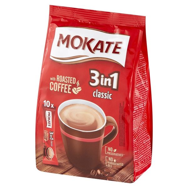 Napój Kawowy 3w1 Classic Mokate Mix Kawowy Instant 10 saszetek zdjęcie 4