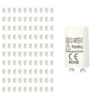 100x Starter do świetlówek LED T8 ZESTAW