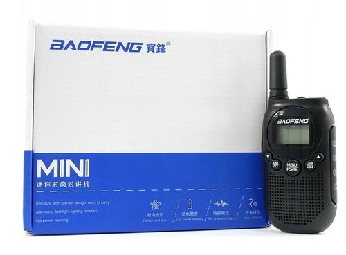 KRÓTKOFALÓWKA 2x WALKIE TALKIE BAOFENG BF-T6 PMR RADIOTELEFON DUŻY ZASIĘG na Arena.pl