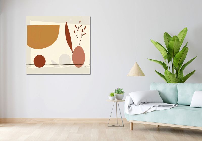 Obraz 100x90cm Łodygi Wizji zdjęcie 2