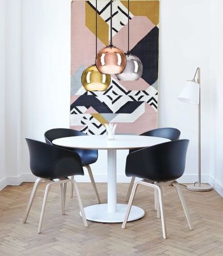 Lampa wisząca MIRROR GLOW - S chrom 25 cm na Arena.pl