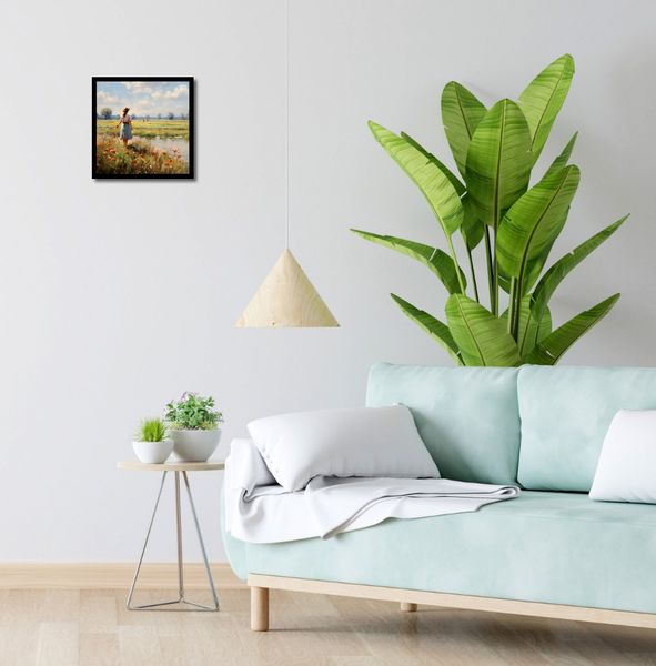 Plakat 30x30cm Wiejski Spokój zdjęcie 4