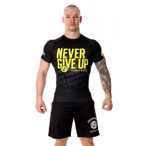 Poundout rashguard NEVER GIVE UP Rozmiar - S na Arena.pl