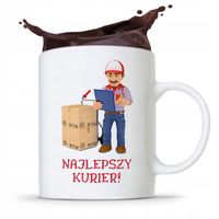 Kubek Prezent Dla Kuriera Najlepszy Kurier Prezent Z Nadrukiem Ze Zdjęciem