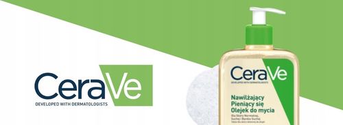CeraVe Olejek Nawilżający Pieniący Się Do Mycia Twarzy i Ciała 236ml na Arena.pl