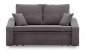 SOFA NEO CIEMNY SZARY KANAPA Wersalka Rozkładana Wygodna POSO SZTRUKS