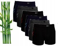 6x BOKSERKI BAMBUSOWE COTTON WORLD ANTYBAKTERYJNE XXL