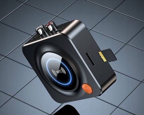 TRANSMITER ODBIORNIK BLUETOOTH ADAPTER DO WIEŻY 5.3 NFC RCA AUX SD na Arena.pl