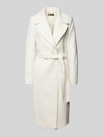 Klasyczny płaszcz Lauren Ralph Lauren PŁASZCZ Z WEŁNY Z PASKIEM R40