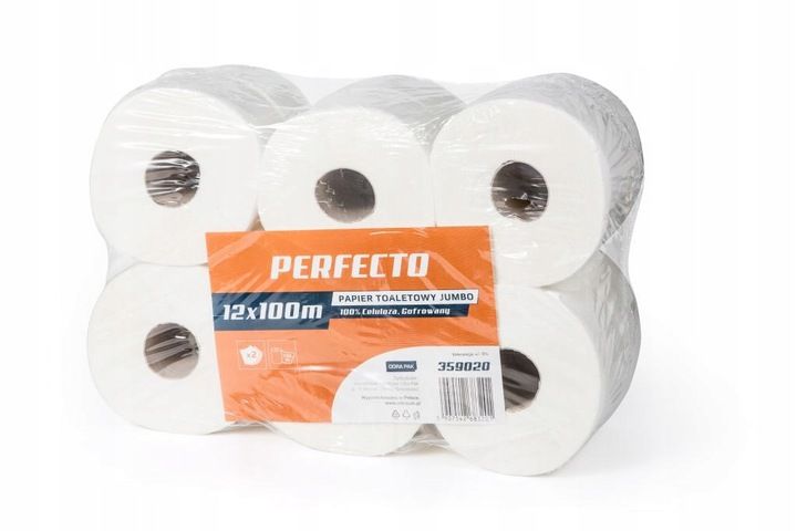 Perfecto papier toaletowy jumbo 100M zdjęcie 2