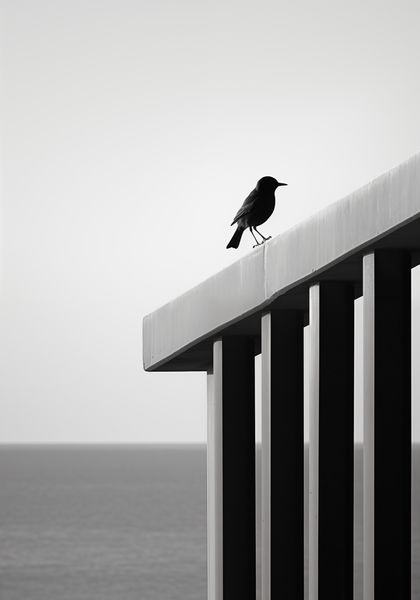 Plakat 70x100cm Samotna Odchłań zdjęcie 1