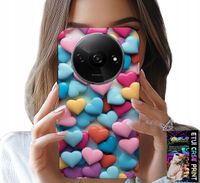 ETUI DO XIAOMI REDMI A3 - KOLOROWE SERCA MOŻLIWOŚĆ PERSONALIZACJI
