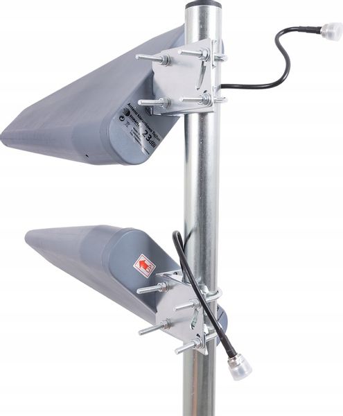 ANTENA DUAL DO ROUTERA WZMACNIACZA TELEFONU INTERNETU GSM LTE 3G 4G 2x23dB zdjęcie 10