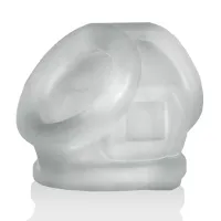 oxballs oxsling transparentny pierścień anatomiczny plus+silicone