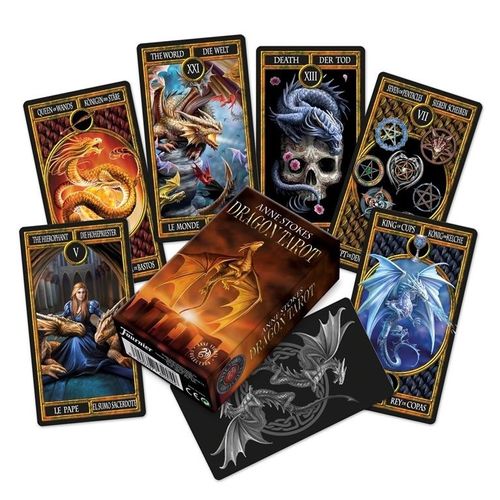 Karty Tarot Dragons Anne Stokes na Arena.pl