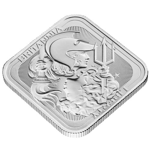 Sztabka The Royal Mint - Britannia and Liberty 1 uncja Srebra na Arena.pl