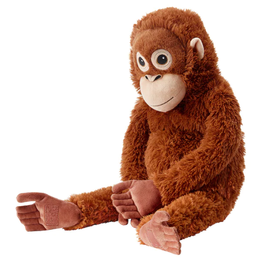 Pluszak orangutan IKEA przytulanka małpka 66 cm na Arena.pl