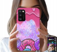 ETUI DO XIAOMI POCO M3 - SŁODKIE DONUTY Z LUKREM W TLE + SZKŁO