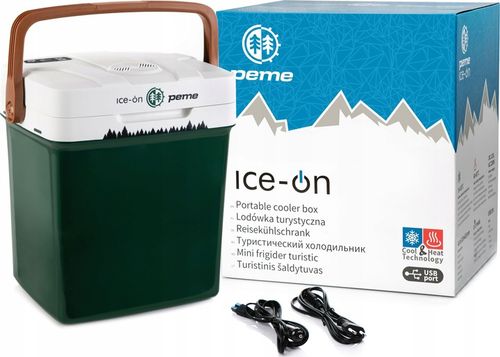LODÓWKA TURYSTYCZNA Ice-On 27 SAMOCHODOWA Funkcja Grzania 12v 230v USB PEME na Arena.pl