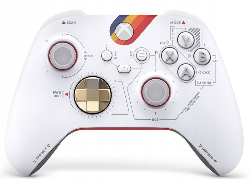 Pad Microsoft Starfield Limited Edition biały zdjęcie 1