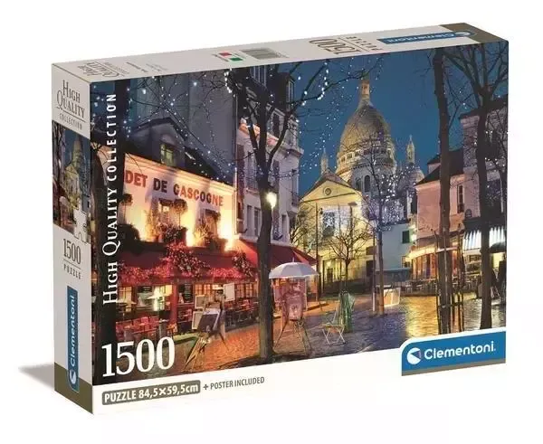 Puzzle 1500 Compact Paris - Montmartre zdjęcie 1