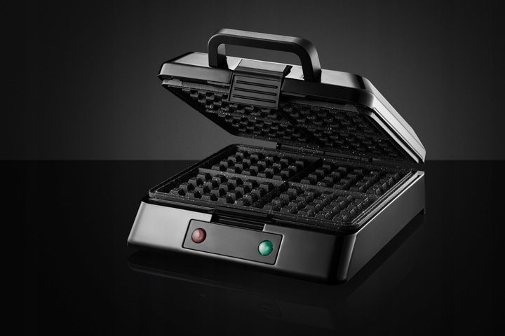 GOFROWNICA 4 CHRUPIĄCE GOFRY REGULACJA KERCH PROFI MARMURKOWA POWŁOKA 2200W zdjęcie 3