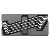 WKŁAD DO SZUFLADY KLUCZE OCZKOWE ODGIĘTE 21- 32MM 4 CZĘŚCI YT-5543 YATO