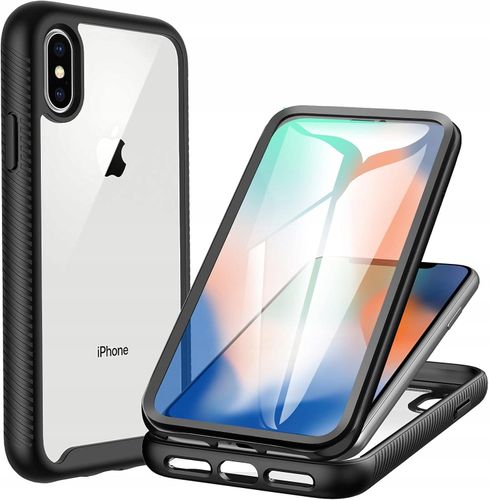 ETUI PANCERNE PRZÓD I TYŁ ARMOR 360 DO IPHONE X/XS na Arena.pl