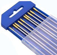 ELEKTRODY WOLFRAMOWE TIG ZŁOTA 10SZT GOLD WX WL 1,6 MM