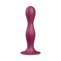 satisfyer double ball-r - model z obciążeniem, anatomiczny silikon