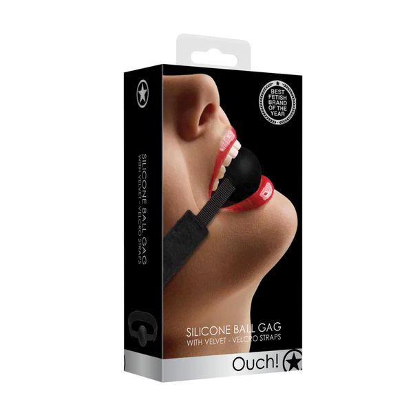 Adjustable Silicone Ball Gag zdjęcie 2