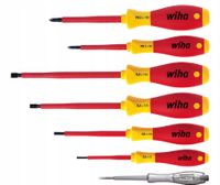 ZESTAW WKRĘTAKÓW SOFTFINISH ELECTRIC PŁASKI 7 CZĘŚCI 00834 WIHA