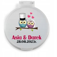 LUSTERKO personalizowane podziękowania prezent dla gości ŚLUB WESELE