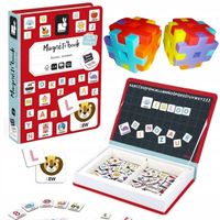 JANOD MAGNETIBOOK POLSKI ALFABET nauka liter + gratis klocki MELI