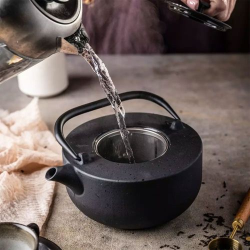 zaparzacz żeliwny dzbanek 1,1l z filtrem kinghoff kh-1844 na Arena.pl