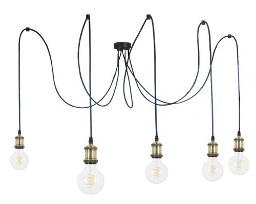 OPRAWKA E27 OSŁONKA DEKORACYJNA METALOWA RETRO CZARNA na Arena.pl