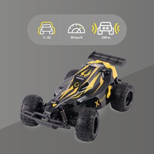 Samochód Zdalnie Sterowany Rc Overmax Rally 20Km/H Dwa Akumulatory na Arena.pl