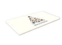 SZKLANA DESKA KUCHENNA 60x30cm - 528d mix choinka