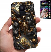 ETUI DO SAMSUNG A6 2018 - KRÓL POKER KOŚCI AS WZORY DLA MEN +SZKŁO