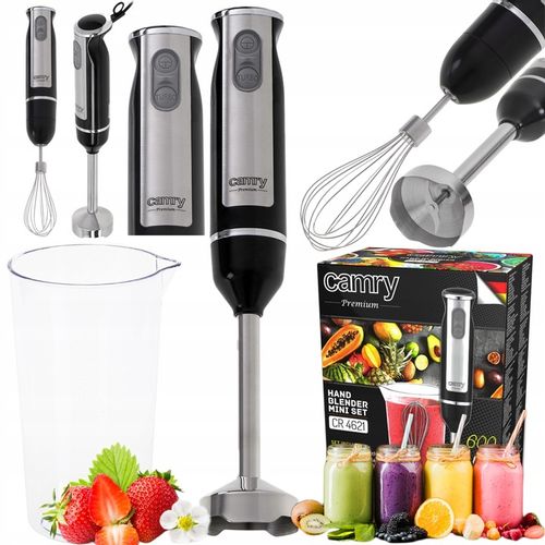 BLENDER DO KOKTAJLI RĘCZNY 1000W POJEMNIK CAMRY na Arena.pl