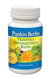 Pankro Herbs trzustka dwunastnica jelita 60 kaps.