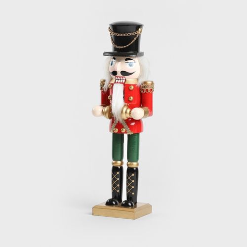 Figurka dekoracja świąteczna NUTCRACKER dziadek do orzechów 30 cm HOMLA na Arena.pl