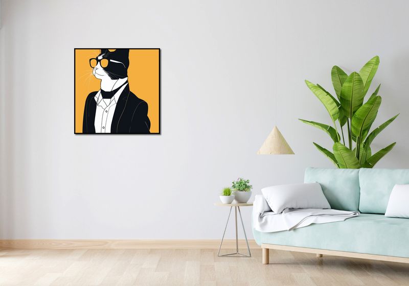 Plakat 70x70cm Jegomość zdjęcie 4