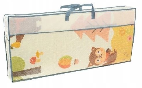 Mata Edukacyjna Piankowa Dwustronna Składana Mata dla Dzieci Duża 200x180cm na Arena.pl