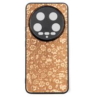 Drewniane Etui Bewood do Xiaomi 14 Ultra KWIATY POLNE ANIEGRE