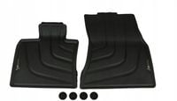 BMW X3 F25 X4 DYWANIKI GUMOWE PRZÓD CZARNE ORYG