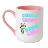 Elegant Biało-Różowy 330 ml