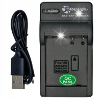 ŁADOWARKA USB 5V do DMW-BLE9E 800MAH Panasonic Lumix DMC-GF3 DMC-GF5WW