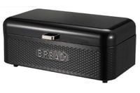 chlebak stalowy z pokrywą metlex mx-1612bl